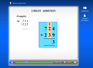 lesson maths online